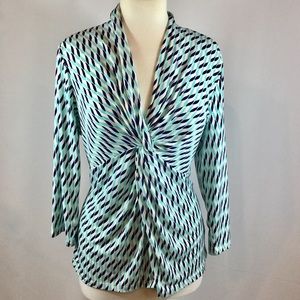 Liz Claiborne twist blouse
